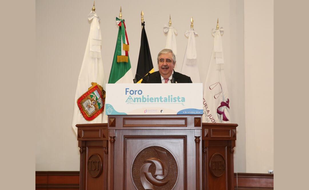 El presidente del Poder Judicial, Ricardo Sodi Cuellar, reconoció que la tendencia a nivel internacional es la de establecer en las constituciones los derechos de la tierra como base para garantizar la supervivencia de todos. Foto: Especial