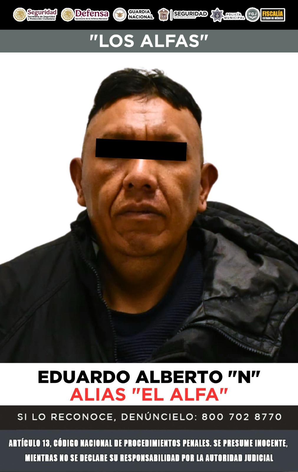 Eduardo Alberto “N”, alias “El Alfa” / Foto Especial
