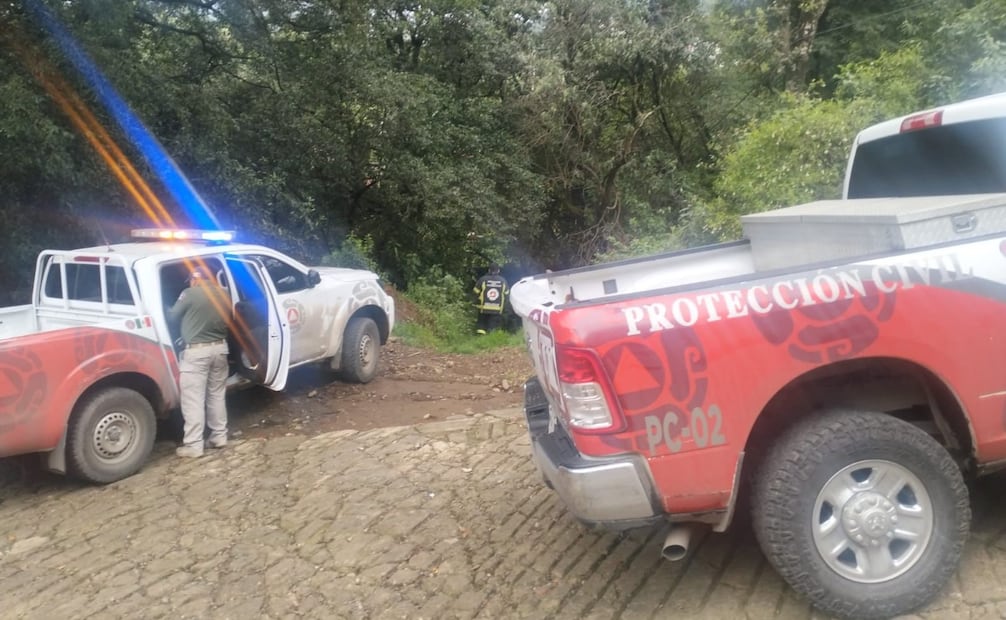La explosión ocurrió alrededor de las 16:20 horas de este martes 9 de junio en el paraje Teco de la comunidad de Santa Cruz Ayotuxco. Foto Especial