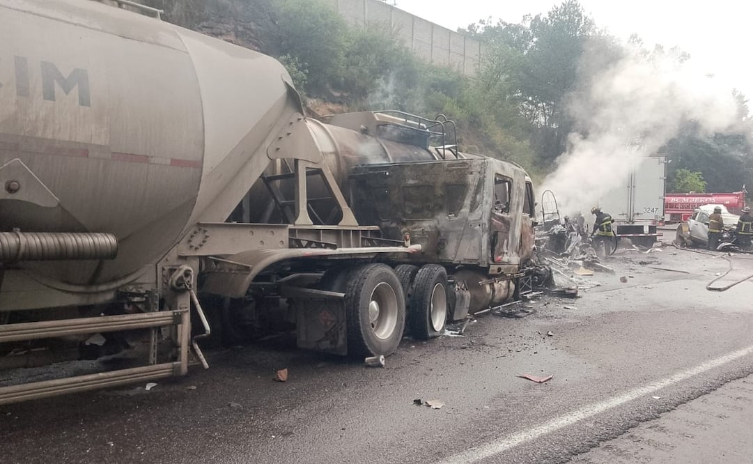 El accidente ocurrió la madrugada de este viernes. Foto. Especial
