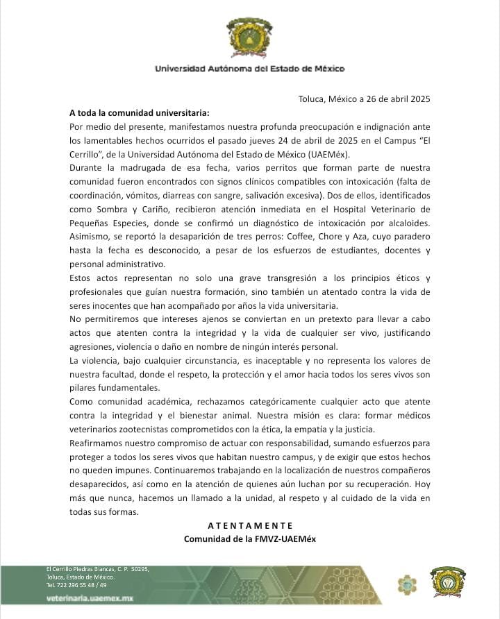 La Facultad exige justicia / Foto Especial