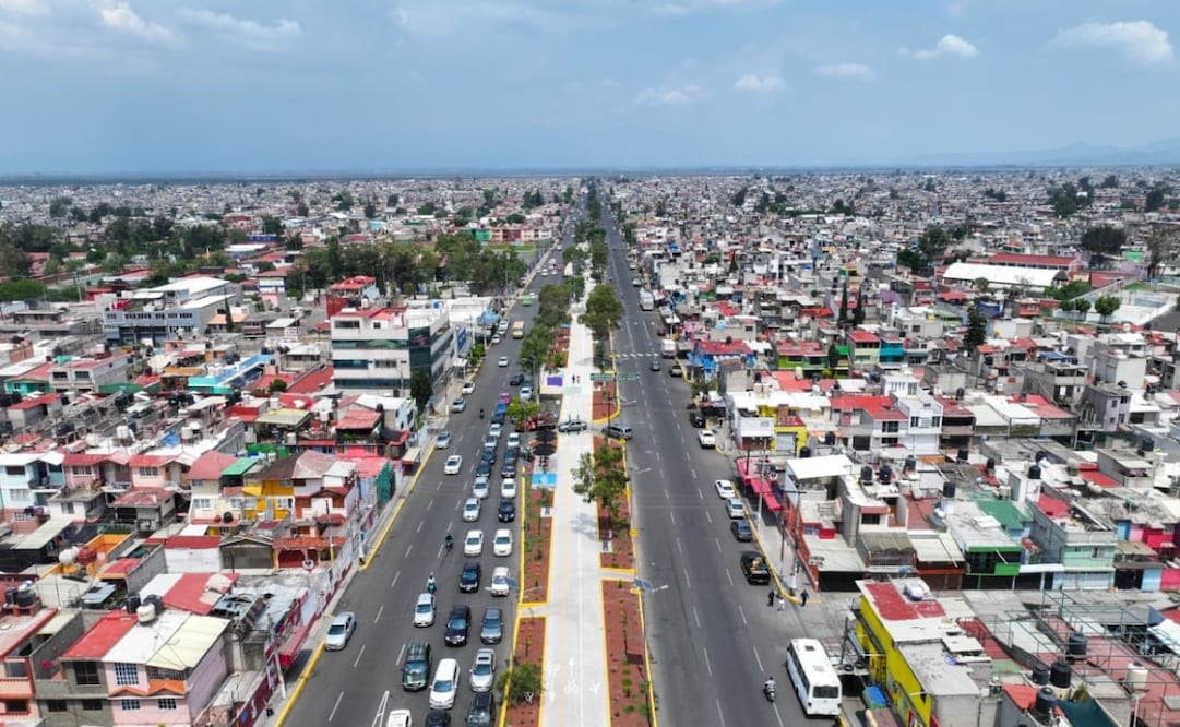 La avenida Pichardo Pagaza fue habilitada como Sendero Seguro con casi 500 luminarias. Foto. Especial