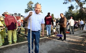 Delfina Gómez y Raciel Pérez supervisan la rehabilitación integral de Periférico Norte en Tlalnepantla