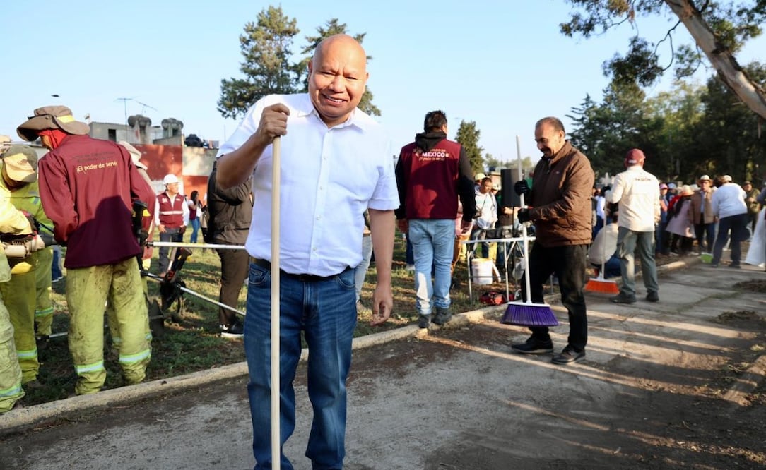 La gobernadora Delfina Gómez y el alcalde Raciel Pérez Cruz encabezaron la supervisión de las obras que transformaron Periférico Norte. Foto Especial