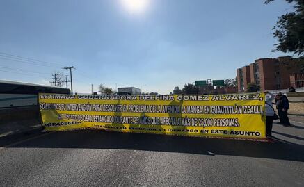 Cuautitlán Izcalli: Liberan la México-Querétaro tras dos horas de bloqueo