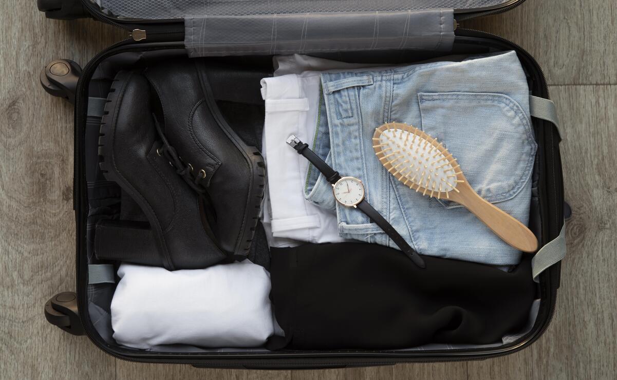 Te recomendamos solo llevar lo esencial en tus maletas para tus viajes. Foto: Especial