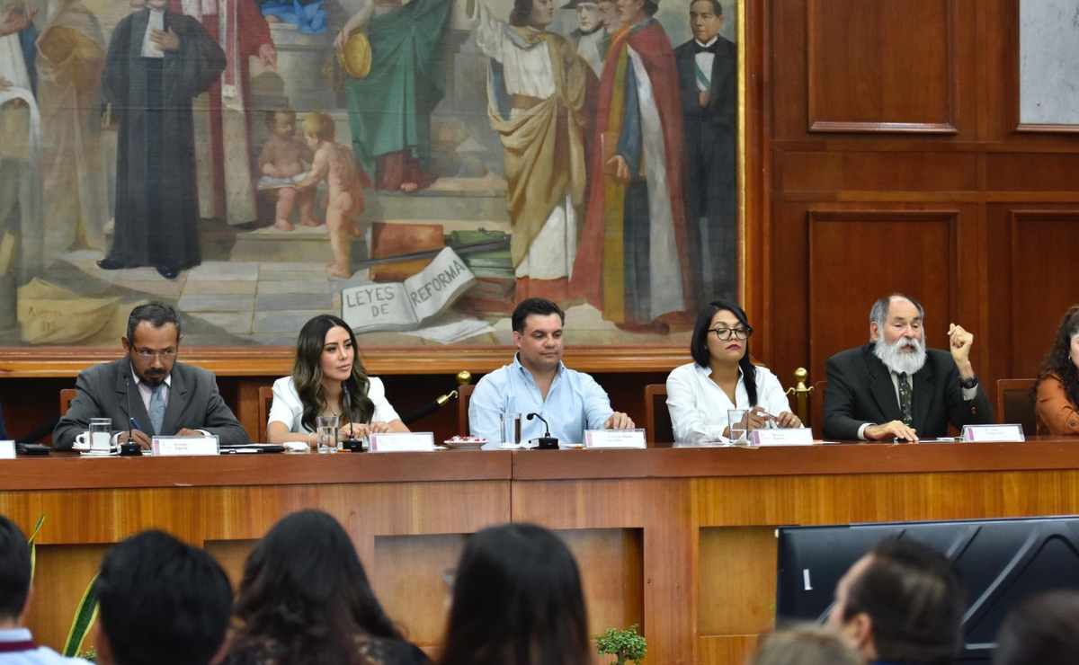 La legisladora Vanessa Linares Zetina clausuró el ciclo de foros, marcando un avance en la lucha contra la tala ilegal en el Edomex. foto: Especial