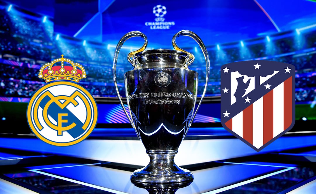 Los conjuntos madrileños disputarán uno de los juegos más atractivos de los octavos de final de la Champions. Foto: Especial