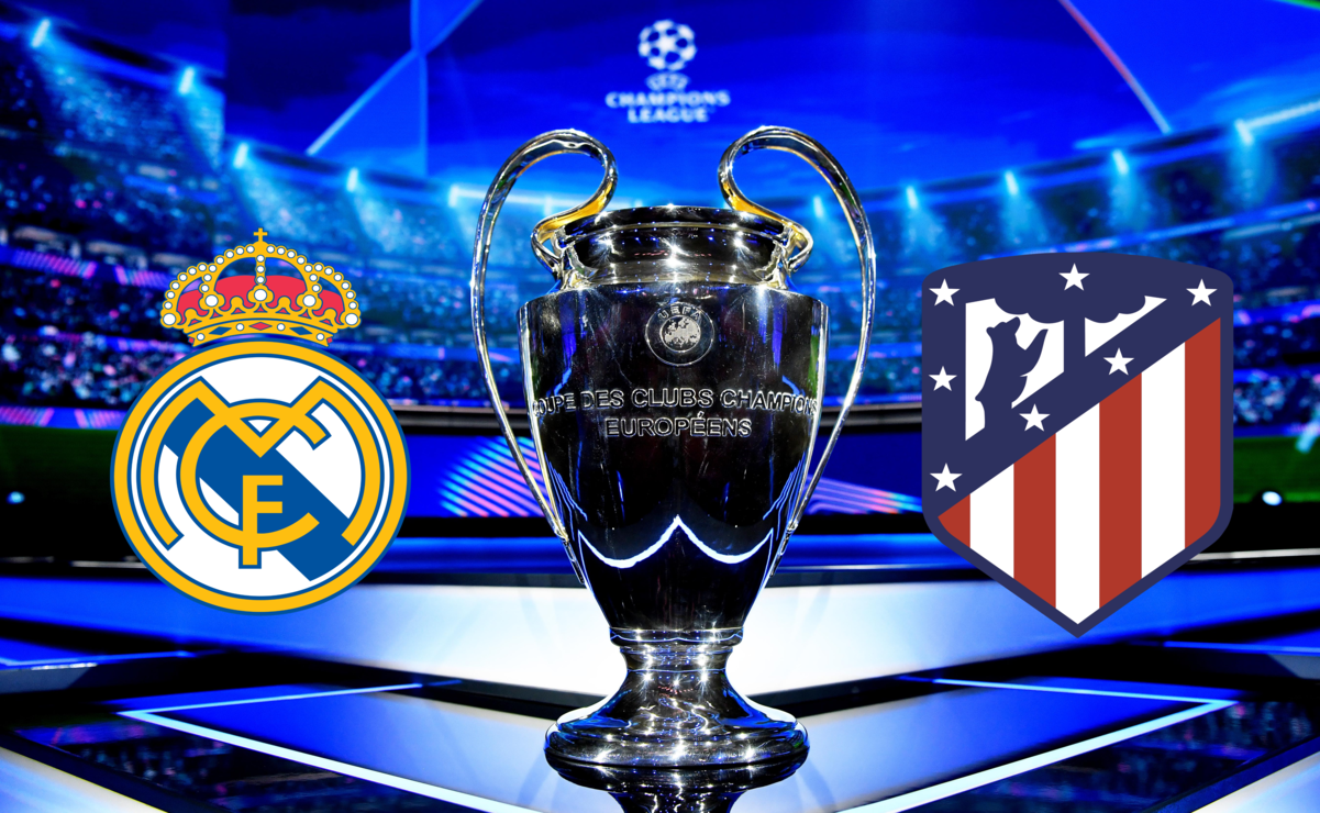 Los conjuntos madrileños disputarán uno de los juegos más atractivos de los octavos de final de la Champions. Foto: Especial