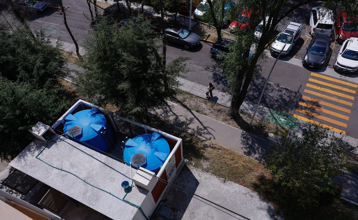 Se plantea la necesidad de captar y utilizar el agua de lluvia en espacios públicos y privados. Foto : Arturo Hernández / El Universal Estado de México