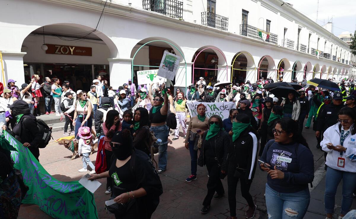 Marcha pacífica por el día de la Acción Global por el Aborto Legal, Seguro y Accesible Foto: Alejandro Vargas