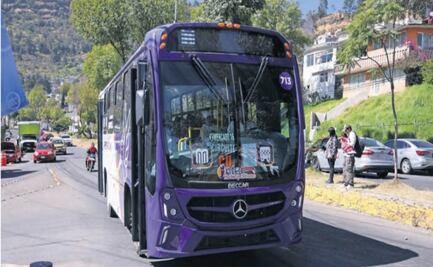 Suspenden Transporte Rosa en el Valle de Toluca