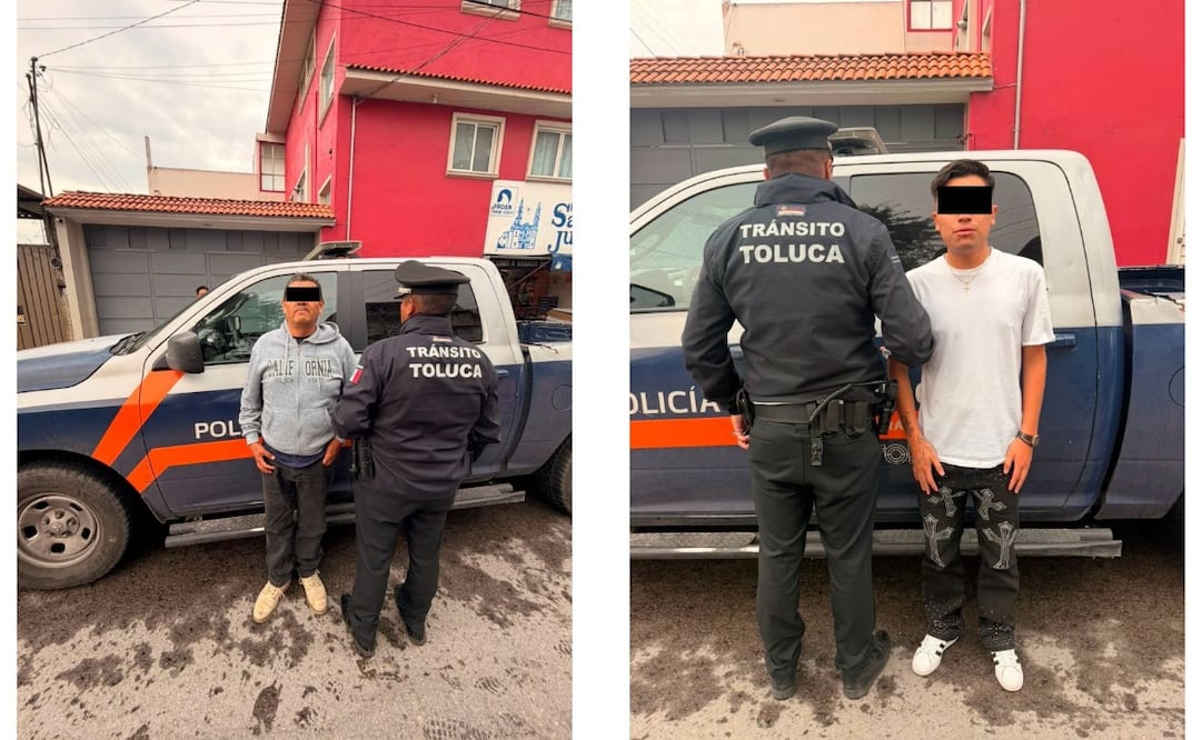 Las detenciones ocurrieron en el cruce de Jesús Carranza y avenida Las Torres, en la colonia Moderna de la Cruz. Foto especial