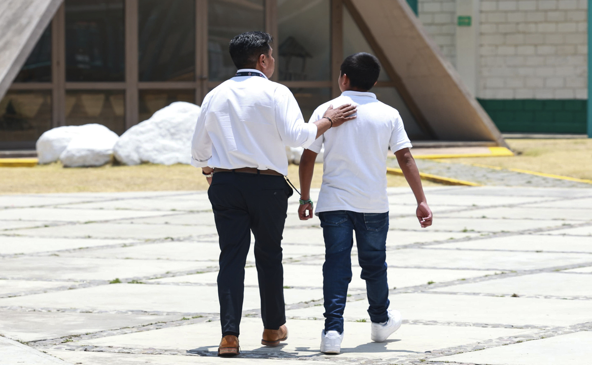 Jair y Yael no se conocían, no sabían que podían llegar a ser amigos, sin embargo, una mala decisión los hizo coincidir en el Centro de Internamiento Quinta del Bosque. Foto: Alejandro Vargas / El Universal Edomex