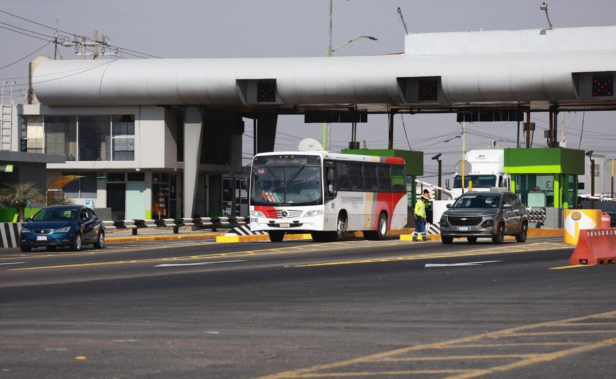 El cobro del peaje de la autopista México-Querétaro paso de 95 a 108 pesos por vehículos de uso particular. Foto: Alejandro Vargas