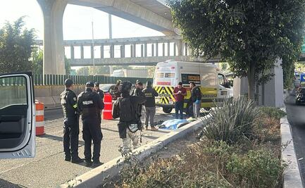 Tragedia en Naucalpan: Motociclista pierde la vida en carriles centrales de Periférico Norte
