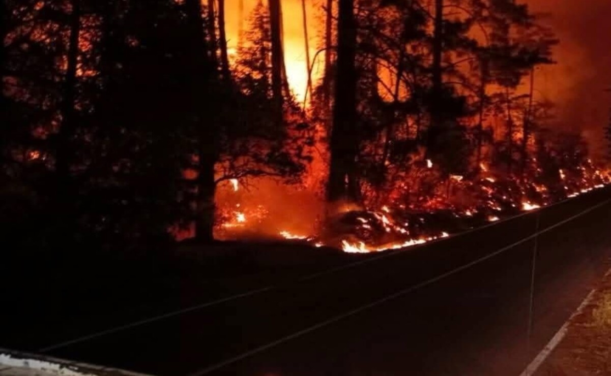 Alarma en Ocuilan: Incendio imparable amenaza Ahuatenco, Mexicapa y El Capulín