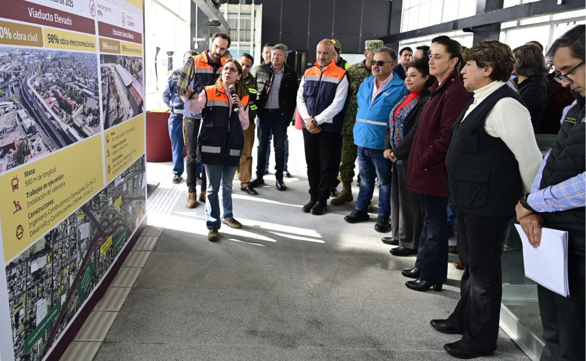 El Trolebús Chalco beneficiará a más de 3 millones de habitantes del oriente del Estado de México / Foto: Especial