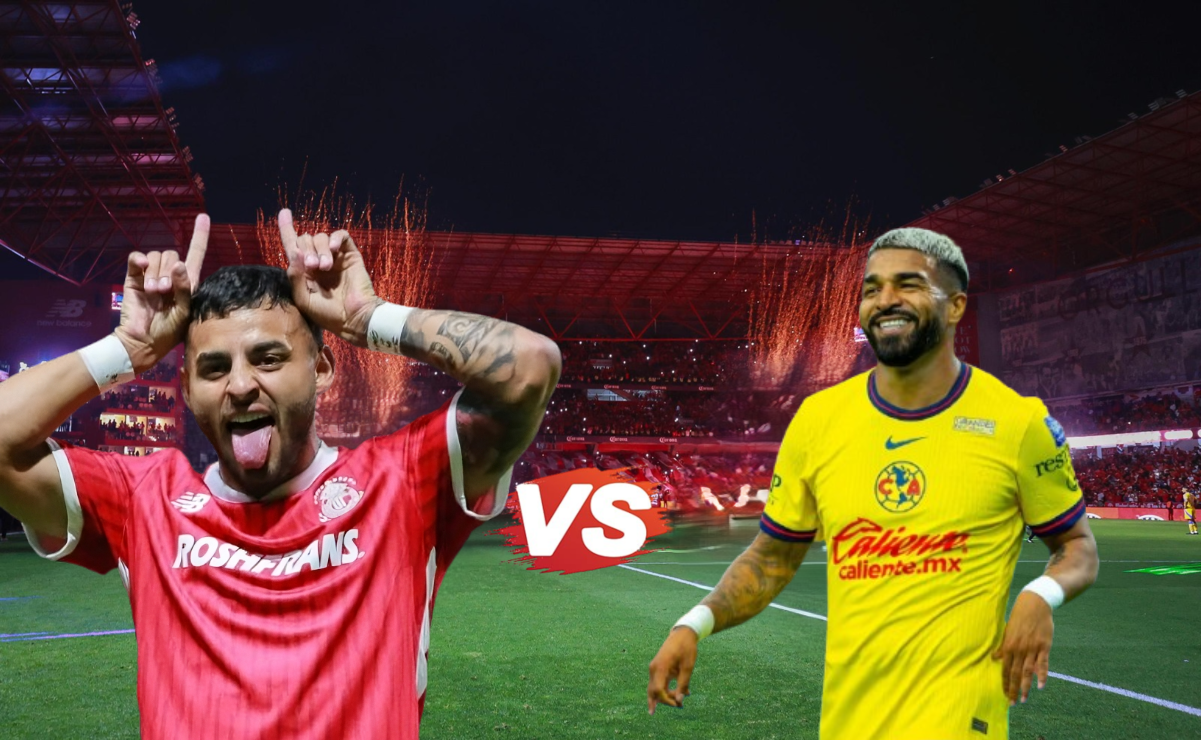 El 20 de julio, los Diablos Rojos del Toluca y las Águilas del América disputarán el Campeón de Campeones. Foto: Ivan Monroy / El Universal Estado de México