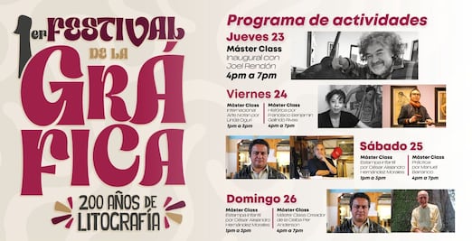 ¡Toluca se llena de color! 1er Festival de la Gráfica con Suiza y Japón