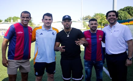 ¡Reencuentro de ídolos en Toluca! Las leyendas del Real Madrid y Barcelona jugarán este domingo