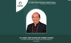 ¿Quién es José Guadalupe Torres Campos? el nuevo Obispo de la Diócesis de Ecatepec nombrado por el Papa