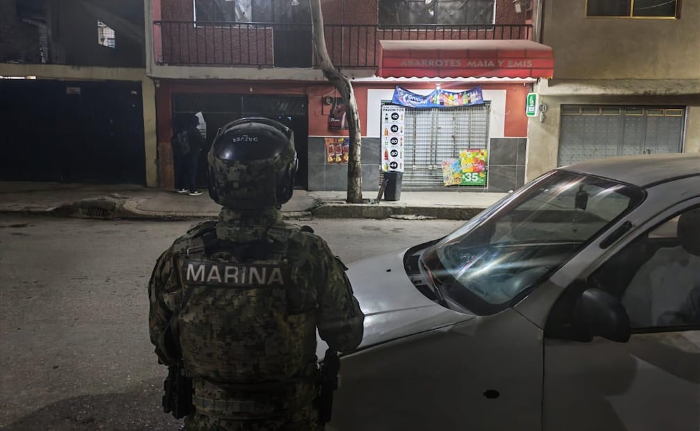 En el operativo participaron policías municipales, Marina, SSPC y FEMDO. Foto especial