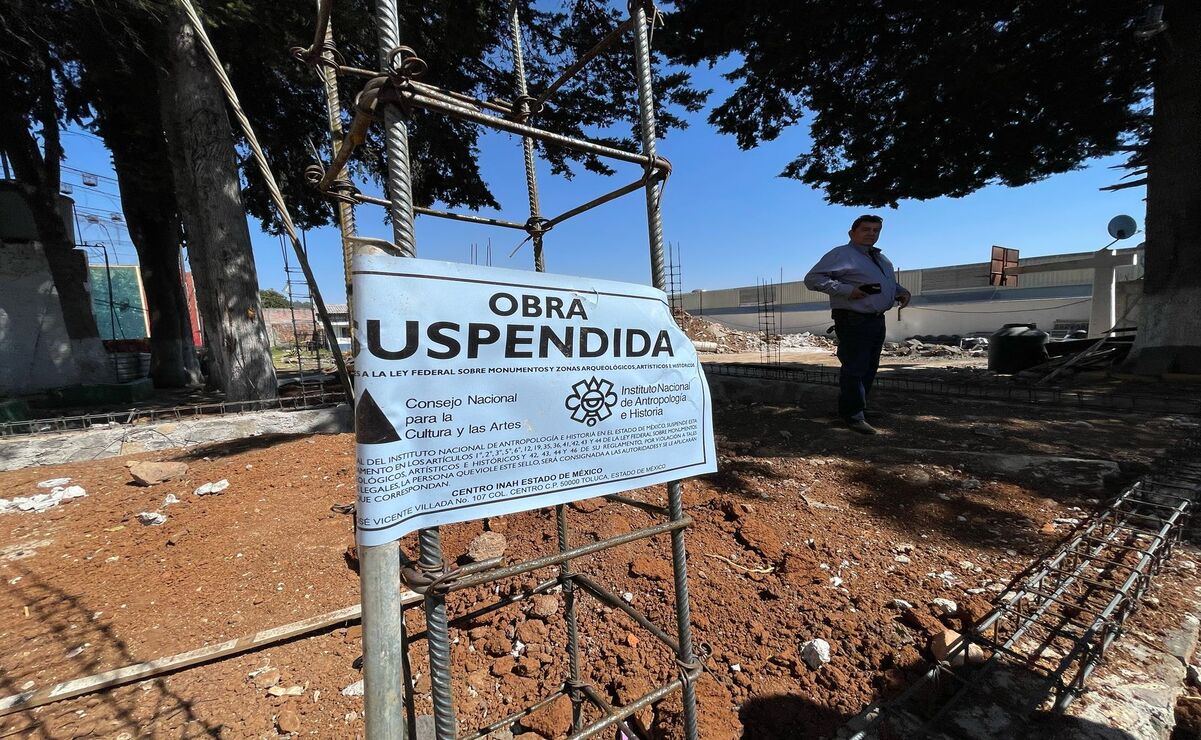 Suspendieron unas obras realizadas en edificios de patrimonio histórico en El Oro. Foto: Michelle Sánchez