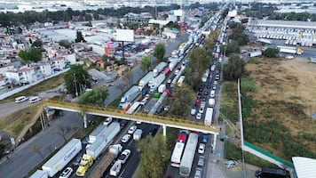 Nudo vial en la México-Querétaro asfixia la entrada a la CDMX