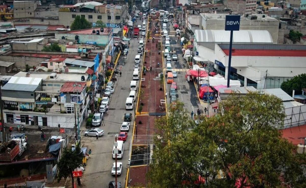 Naucalpan revitaliza El Molinito con el primer andador ecológico