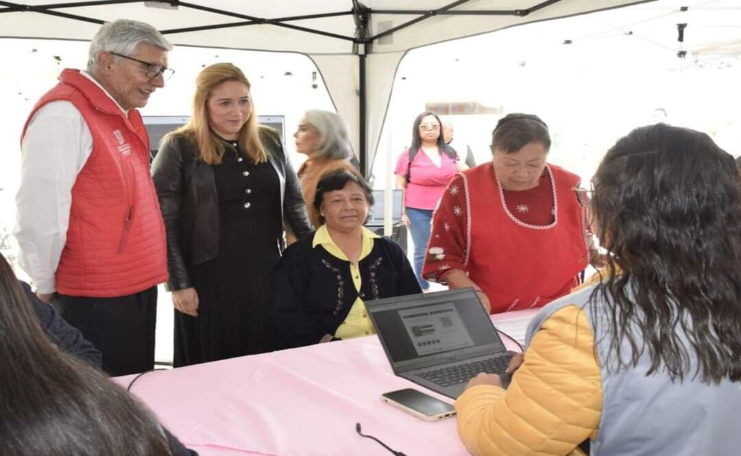 El registro al IMSS Bienestar se llevó en el Sistema DIF municipal el pasado jueves. Foto: Especial.
