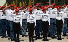 Clase 405 y mujeres voluntarias toman protesta en Aniversario de la Batalla de Puebla en Edomex 