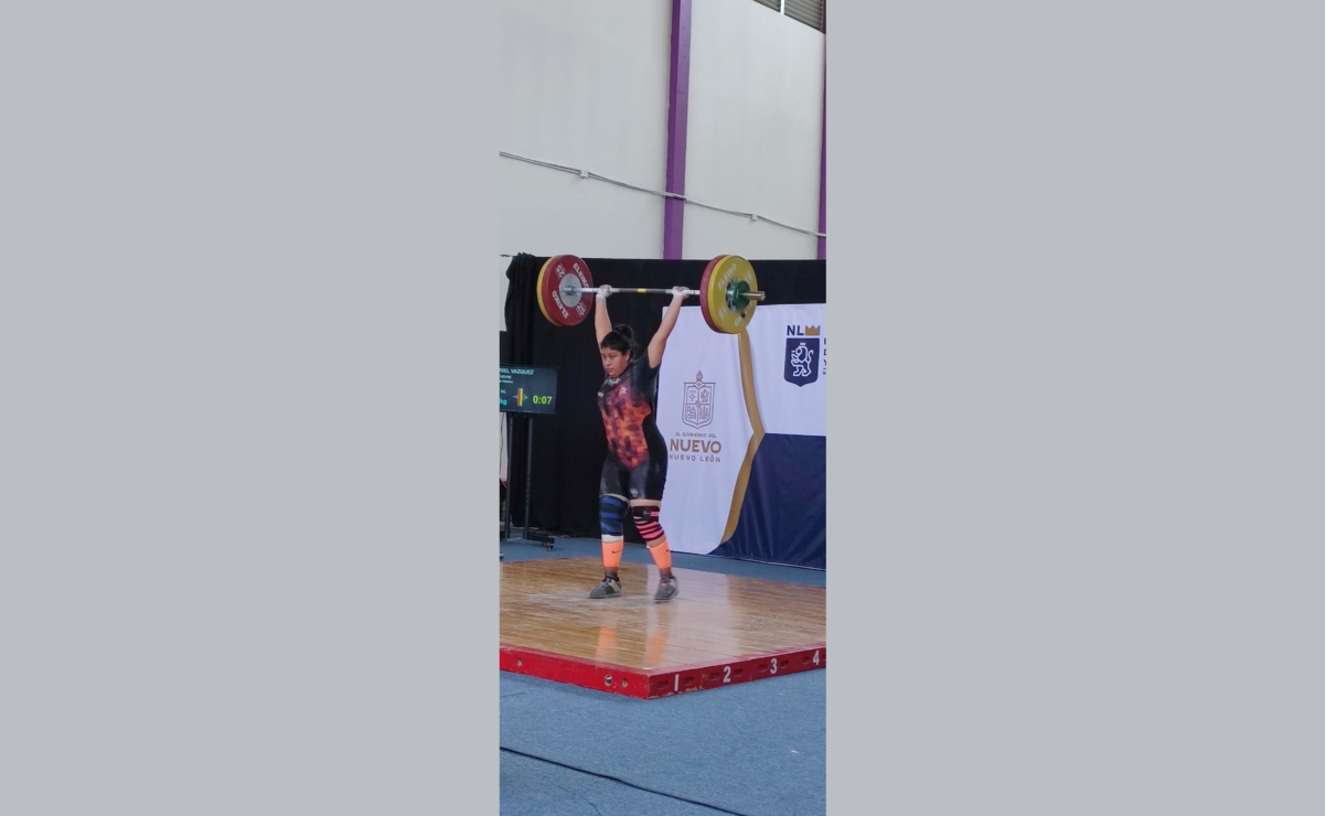 Perla Vázquez ganó su boleto para el Mundial Juvenil que se realizará en Perú. Foto: Especial