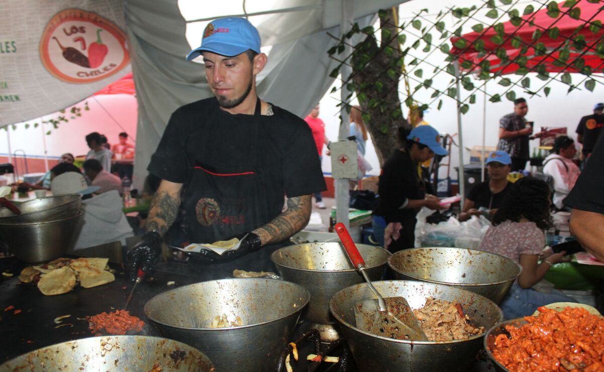 La feria del taco se celebró durante tres días / Foto: Karen Aldama