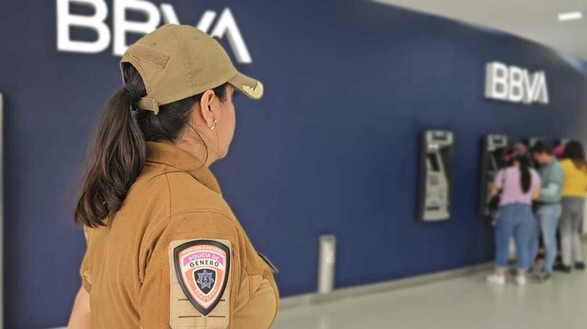 Habrá mayor presencia preventiva en las inmediaciones de las sucursales bancarias para proteger a las familias que acuden a retirar dinero. Foto: especial