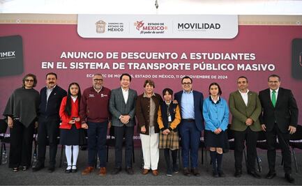 ¡Buenas noticias! Baja la tarifa del transporte para estudiantes en Edomex