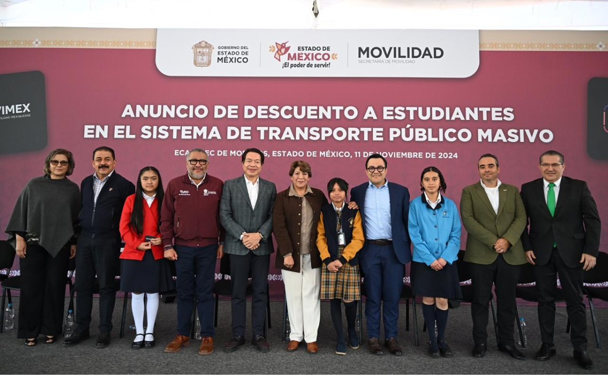 ¡Buenas noticias! Baja la tarifa del transporte para estudiantes en Edomex