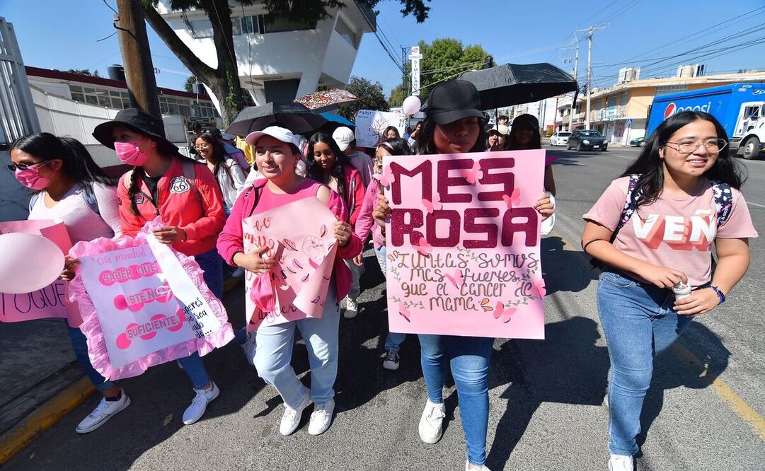Octubre se tiñe de rosa en todo el mundo para conmemorar el Mes de la Sensibilización sobre el Cáncer de Mama / Fotos Arturo Hernández