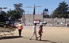 Alcalde de Chiconcuac llega en helicóptero a carnaval local; vecinos denuncian derroche de recursos