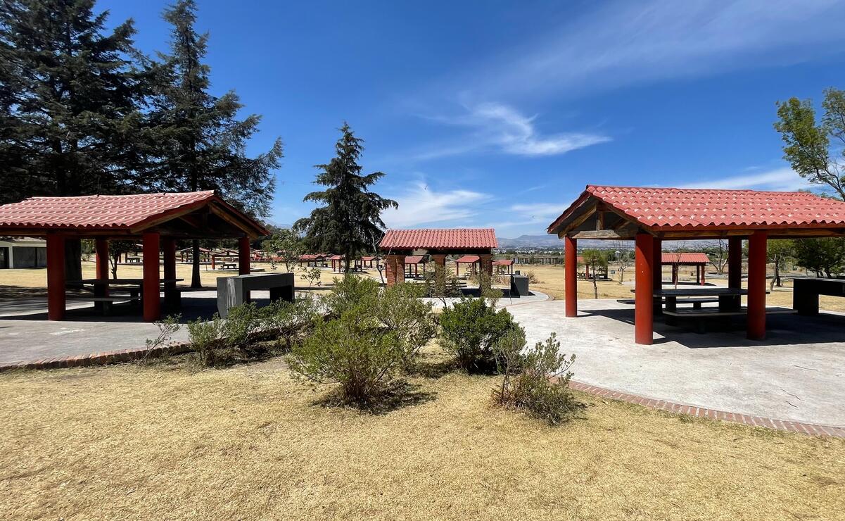La falta de atractivos del Parque Sierra Morelos ha ocasionado que haya poca afluencia durante los primeros días de vacaciones. Foto: Alejandro Vargas / El Universal Estado de México