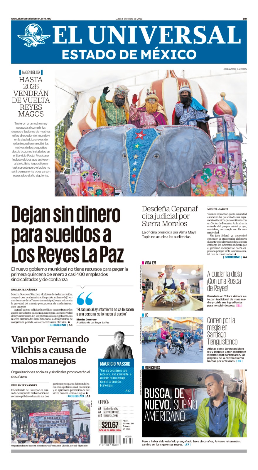 Portada 06 de enero 2025