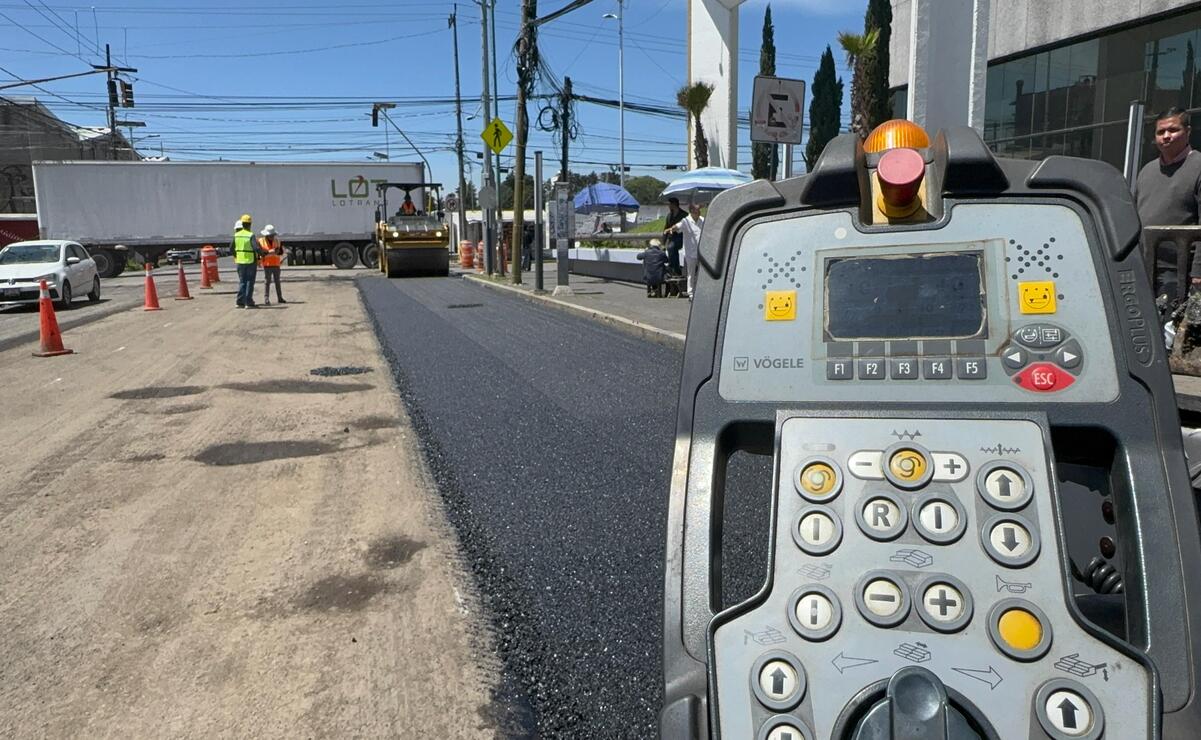 Los trabajos de rehabilitación de la Zona Industrial de Toluca beneficiará  aproximadamente a 53 mil habitantes. Foto: Roberto Guerrero / El Universal  Estado de México