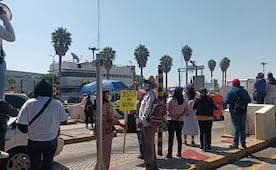 Manifestantes dan paso libre en caseta de Tepotzotlán; exigen localizar con vida a Brenda Aguilar