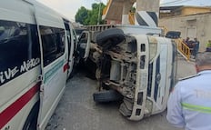 Accidente en la México-Pachuca deja 13 personas lesionadas