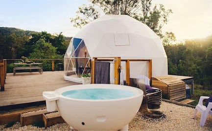 ¡Enamórate de la naturaleza! Escapada romántica de glamping en el Edomex
