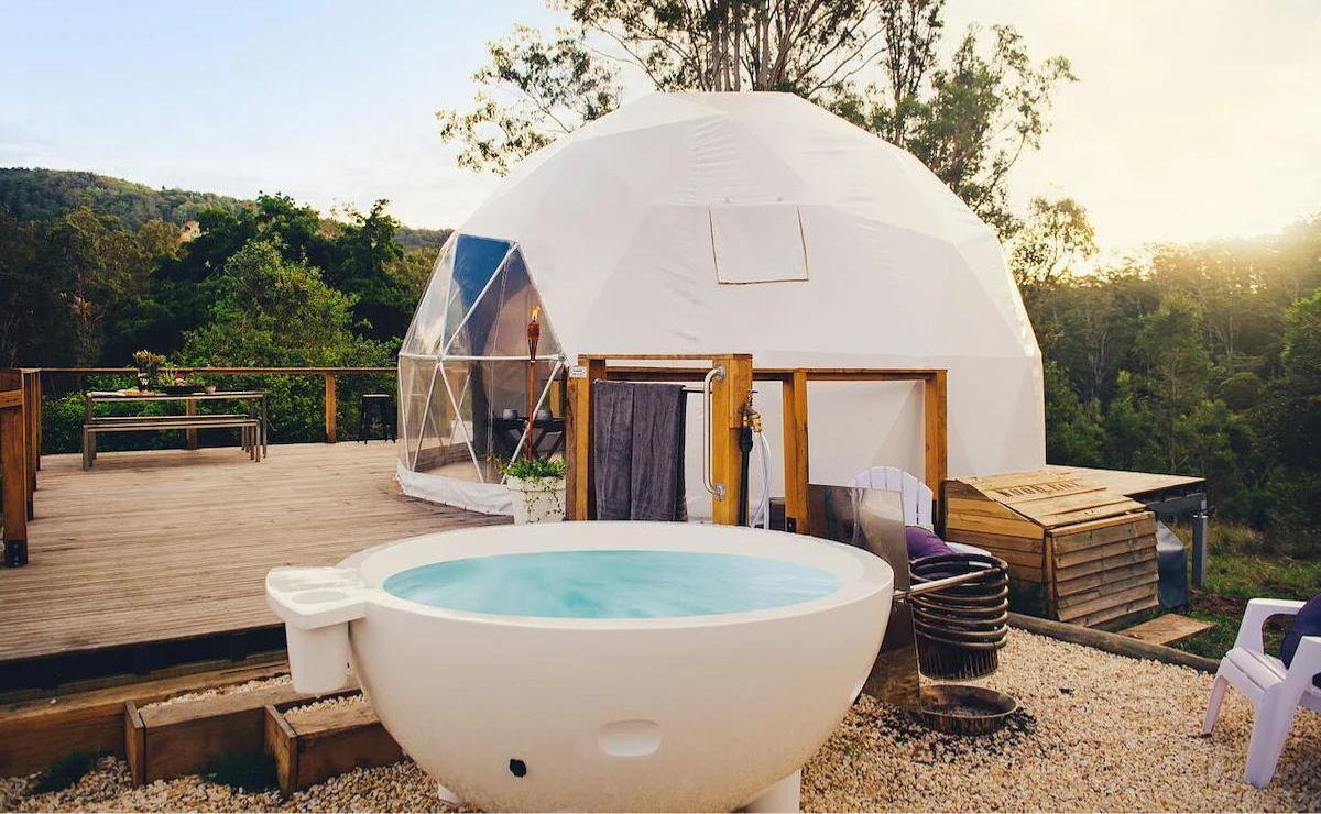 ¡Enamórate de la naturaleza! Escapada romántica de glamping en el Edomex