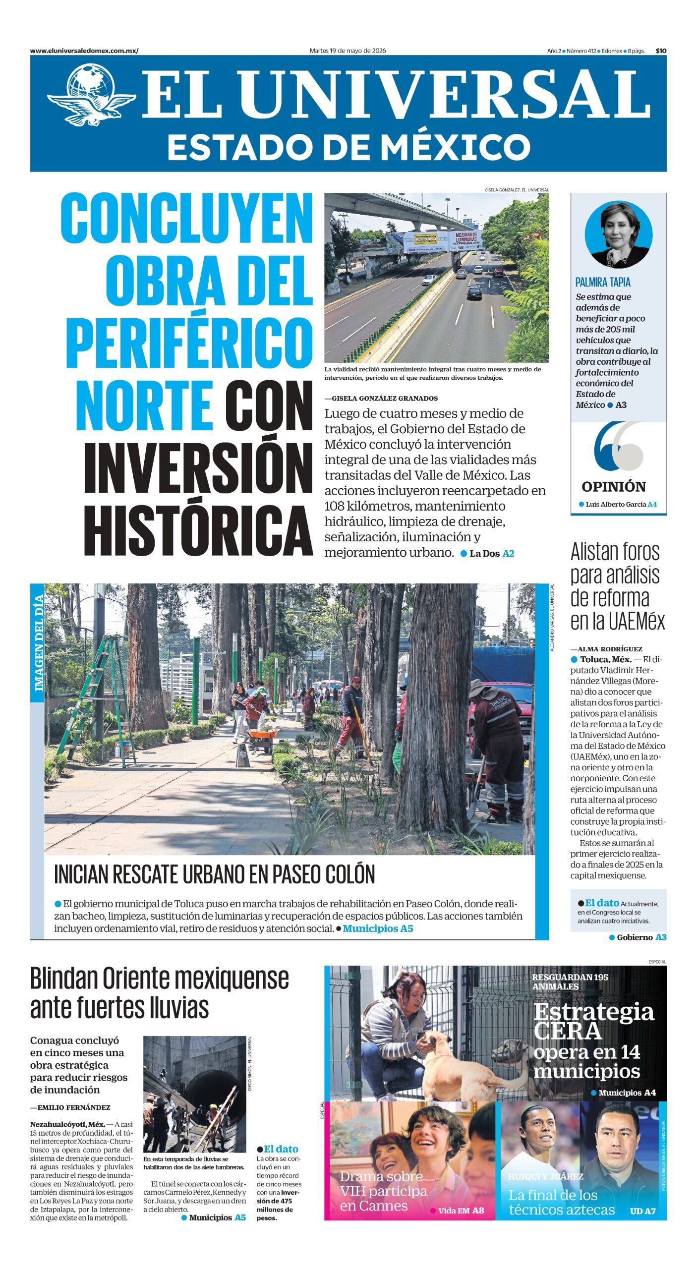 Portada 19 de mayo de 2026