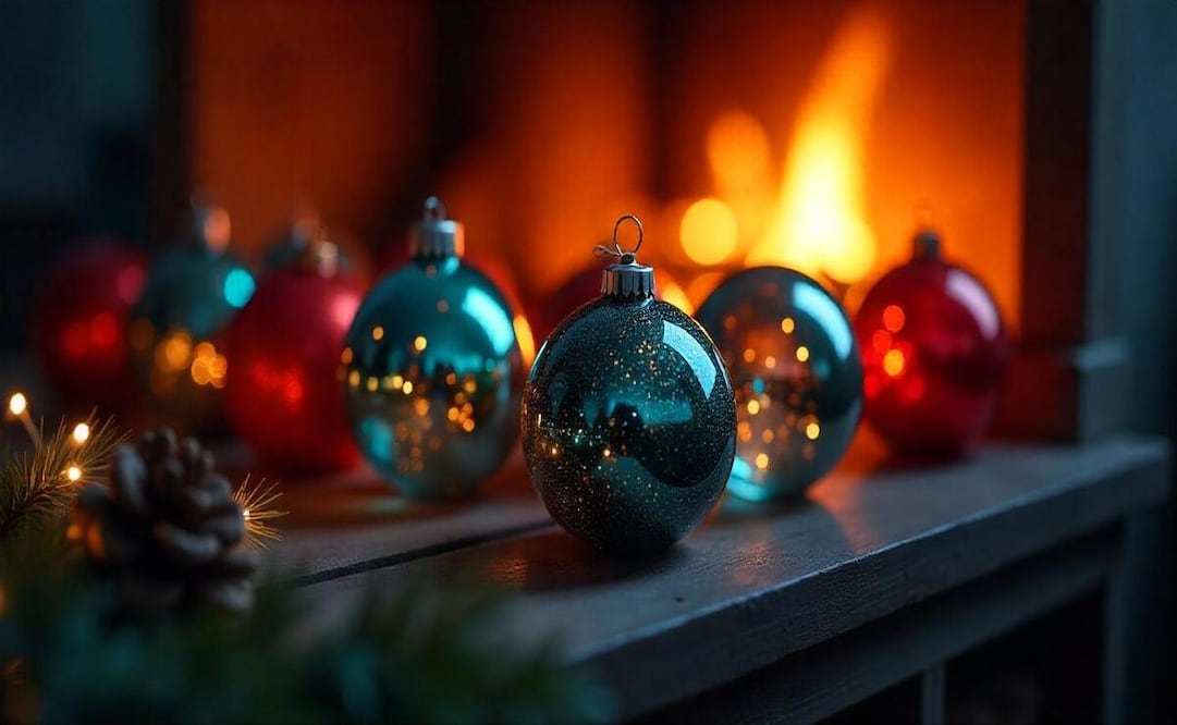 En el Estado de México existen varios municipios donde se elaboran esferas navideñas de diferentes colores, texturas y tamaños. Foto: freepik