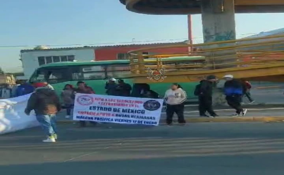 En Avenida Pantitlán y Periférico, aún no hay presencia de transportistas. Foto: Especial