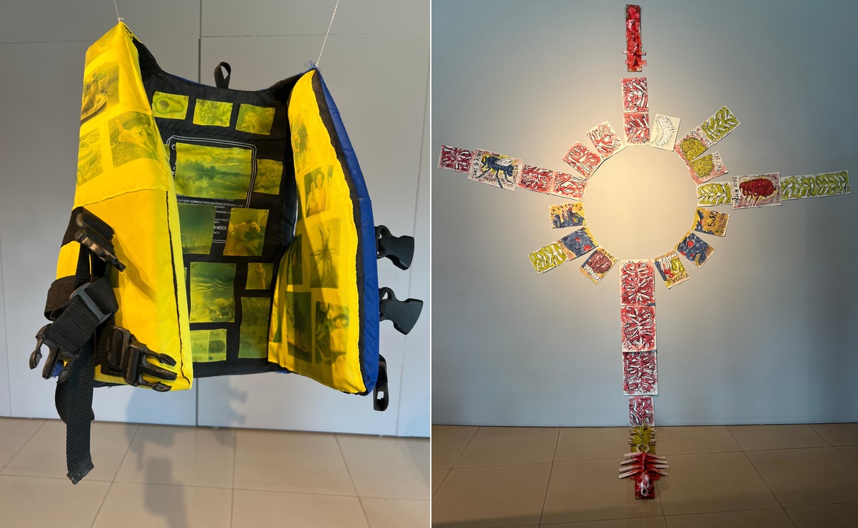 28 piezas componen la muestra anual de los alumnos de la Facultad de Artes de la UAEMéx. Foto: Alejandra Santillán.